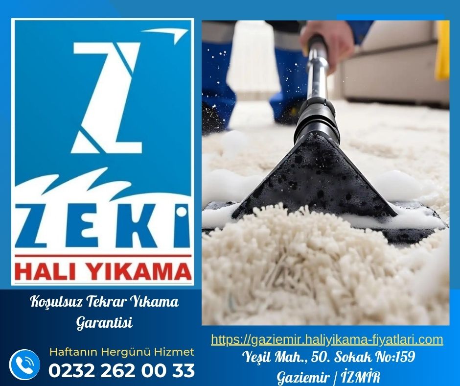 gaziemir halı yıkama fiyatları